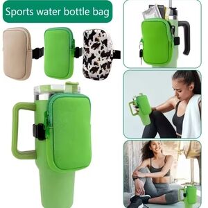 Fitness Cup Storage Bag Portable Handheld Water Cup Side Bags for Water‎ Bottle